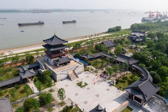 潯陽江頭文化公園繪就新&ldquo;琵琶行&rdquo;